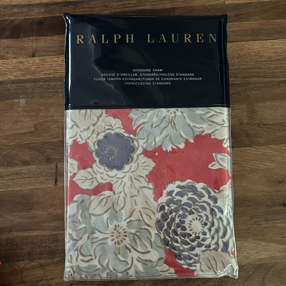 Brand new Ralph Lauren standard sham
